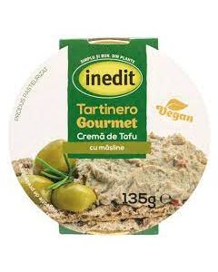 INEDIT TARTINERO CREMA DE TOFU CU MASLINE 135G