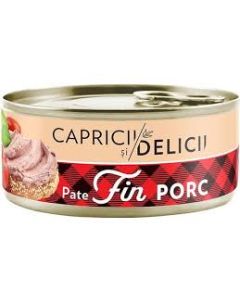 CAPRICII SI DELICII PATE FIN PORC 120G