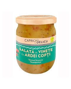 CAPRICII SI DELICII SALATA DE VINETE CU ARDEI 525G
