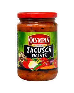 OLYMPIA ZACUSCA PICANTA CU VINETE,ARDEI CAPIA 300G
